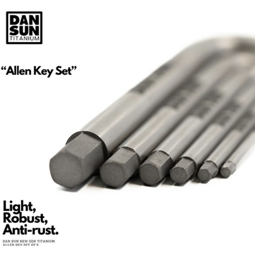 Dan Sun Titanium Allen Key Set of 6