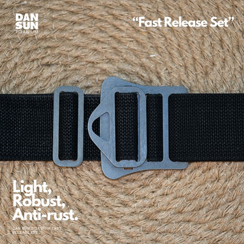 Dan Sun Quick Release Waist Buckle (1 set) - Sidemount Harness System