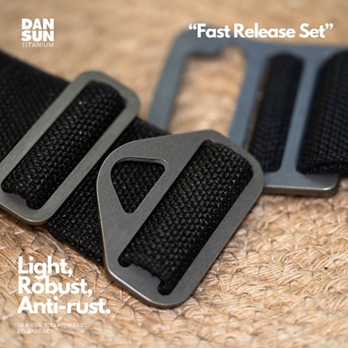 Dan Sun Quick Release Waist Buckle (1 set) - Sidemount Harness System