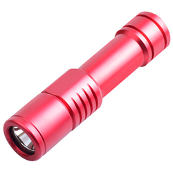 OrcaTorch D520 Red Pack With 2 Batteries
