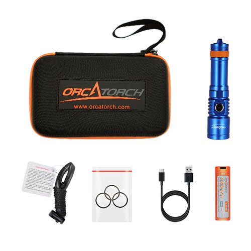 OrcaTorch D710 Blue