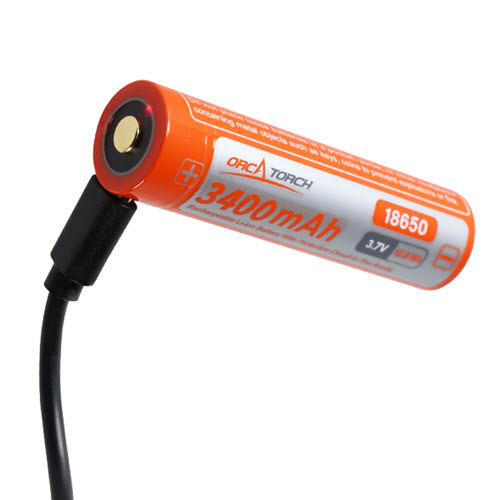 Battery USB-Type C 18650