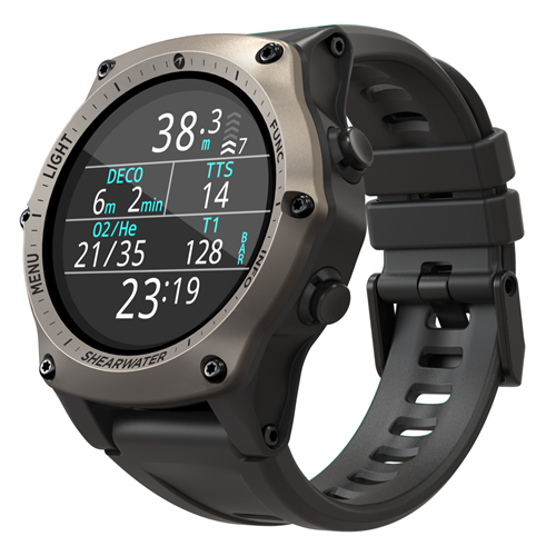 Shearwater Teric Silver Bezel