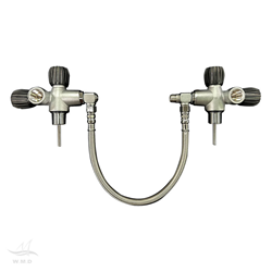 Wmd Rebreather Manifold With Flexible Hose, 300bar