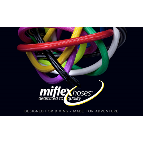 Miflex 75cm Carbon HD High Pressure Gauge Hose