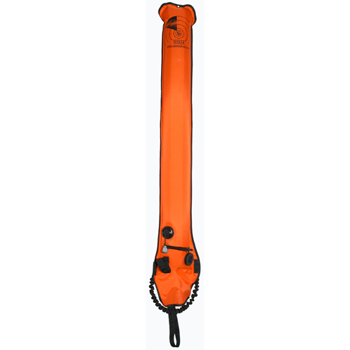 SEEKER - RADAR DETECTABLE SURFACE MARKER BUOY (Flow Orange)