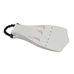 Jet Fin With Spring Heel White - Xlarge