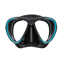 Synergy Twin Lens Mask - Turquoise/black