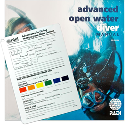 ~ Advanced Open Water Diver Manual With Data Slate