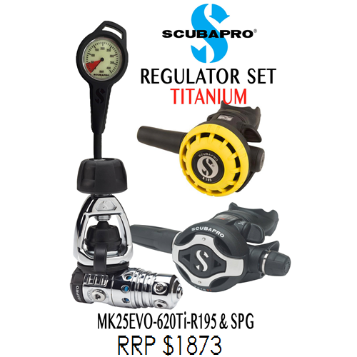 scubapro mk25 s600 titanium