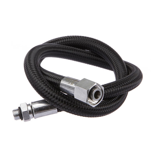 LP Hose Braided - 20cm/8in - M/F XTreme - Black