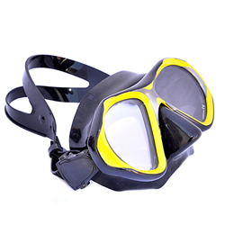 Vision-assist Mask - Shortsighted [-2.5] - Apollo Demon - Black/yellow