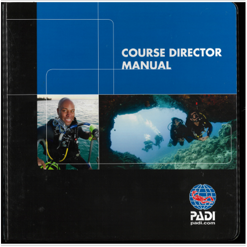 Course Director Manual with A4 Hard Binder & Decal