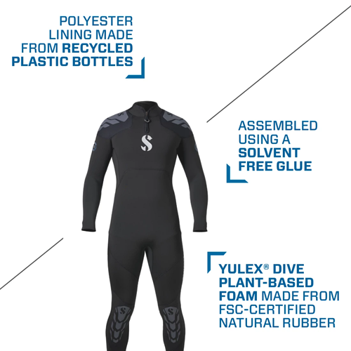 ~Wetsuit 5/4mm - Scubapro YULEX - Mens - Medum