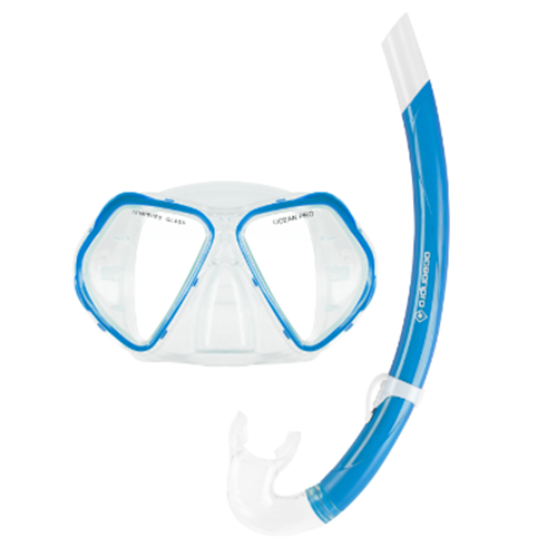 Cruz Mask & Snorkel Set - Sea Mist
