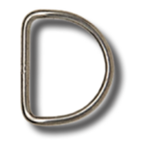 D-Ring Stainless Steel - Bent